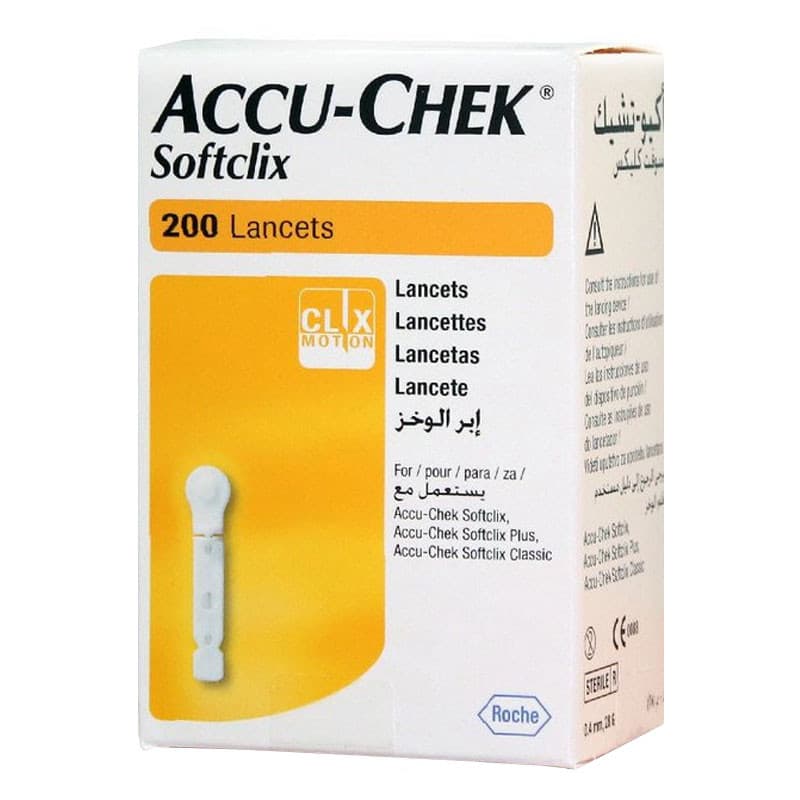 Accu-Chek Softclix c/200 Lancetas Roche