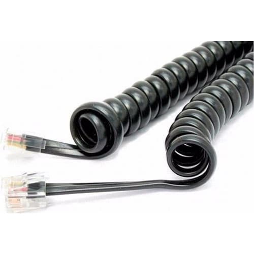 Cabo Fio Espiral Telefone Fixo Resistente Universal Top