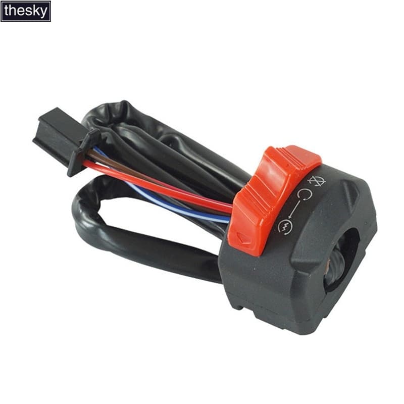 Acessórios De Modificação De Motocicleta Interruptor De Partida E Extinção Universal