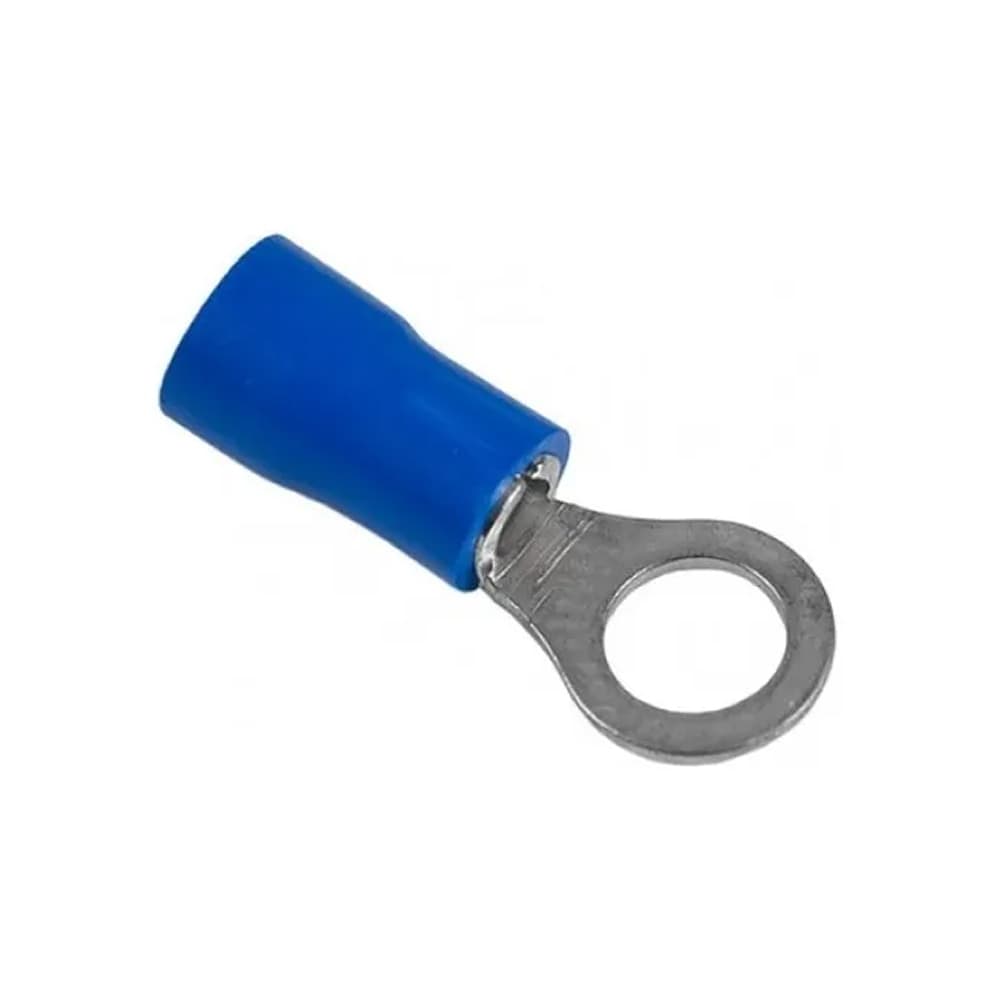 Terminal Anel Fio 1,5 x 2,5mm² 27A Azul c/ 100 Peças Decorlux