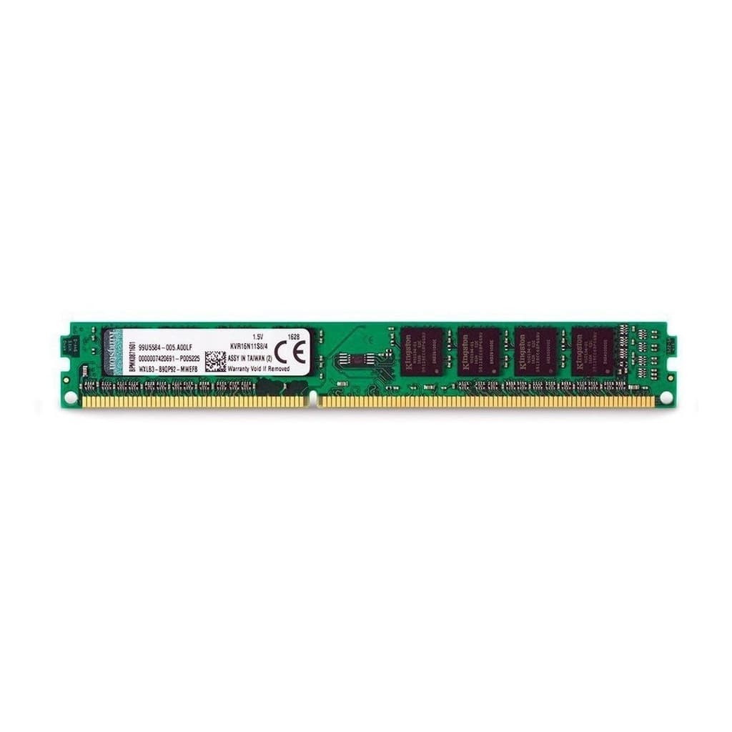 Memória Ddr3 4gb Kingston 1600mhz - Pc3-12800 - Kvr16n11/4
