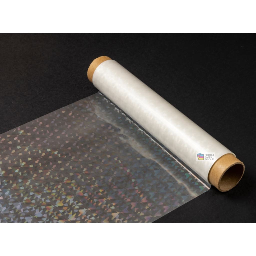 Bobina de Bopp Holografico (3d - Caquinhos) Brilho A4 22cm x 5m