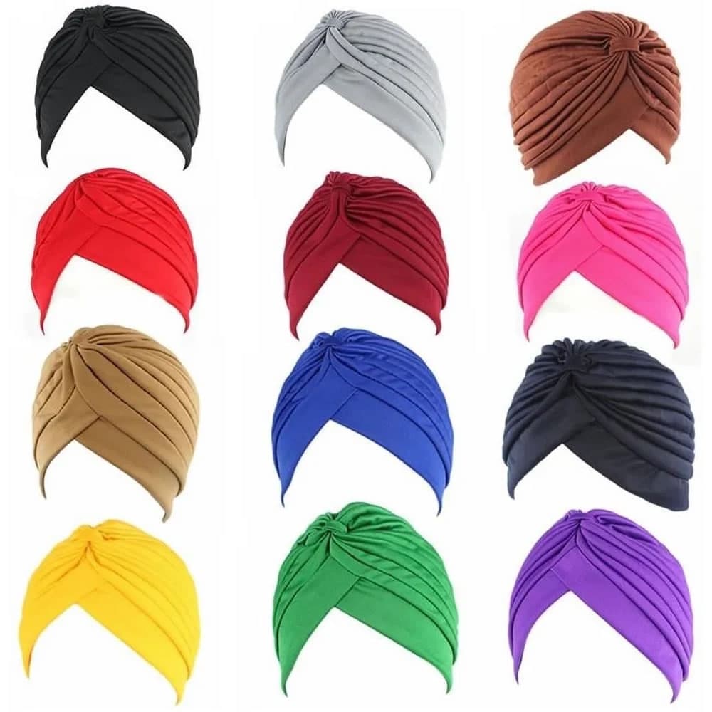 Turbante Indiano Feminino Varias Cores Preço De Atacado