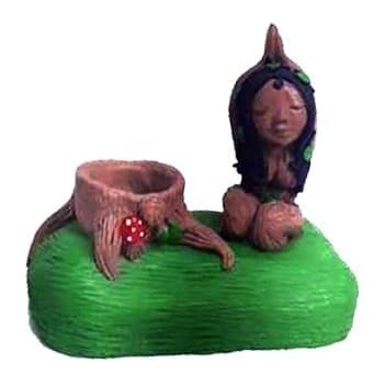 4 Castiçal Deusa Elemental Terra Água Fogo E Ar Wicca