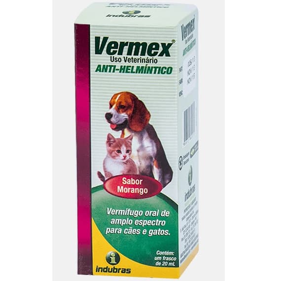 Vermex Susp Indubras 20ml