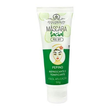 Máscara Facial Peel Off Pepino Bisnaga PhálleBeauty PH050