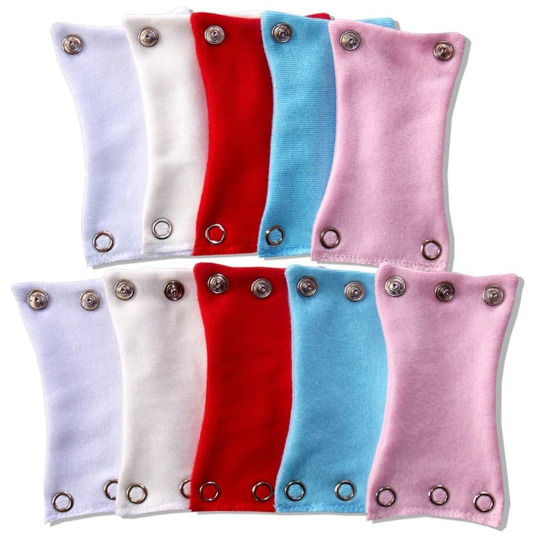 Extensor de Body Bebê 2 e 3 Botões Alongador de  bodie