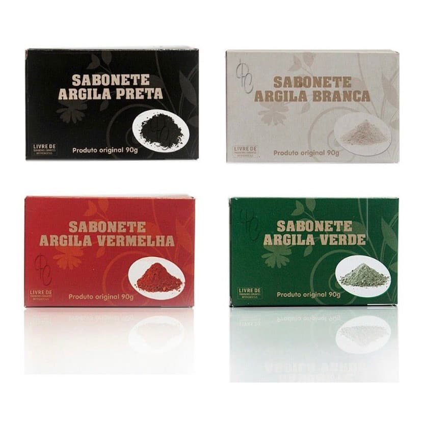 Sabonete Facial De Argila Limpeza Profunda 90g - Tropical Cosméticos
