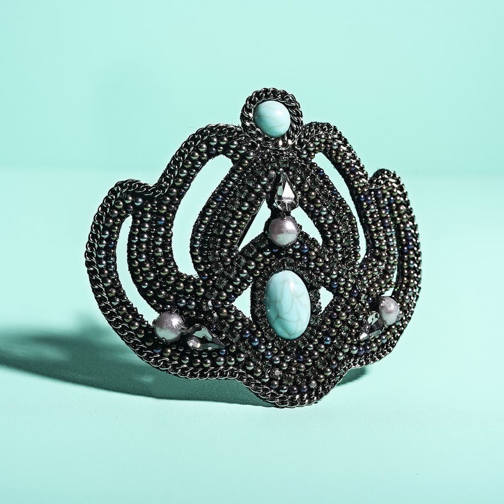 Cabedal Termocolante em Pedraria - Ref. L007