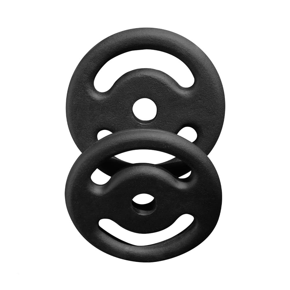 Kit 2 Anilhas De 5 Kg Ferro Fundido