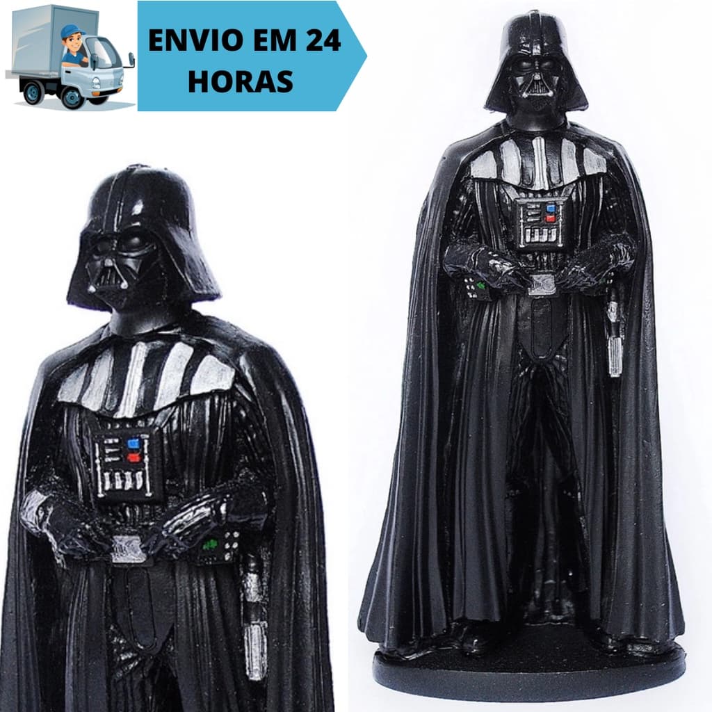Boneco Estátua Em Resina Darth Vader Star Wars