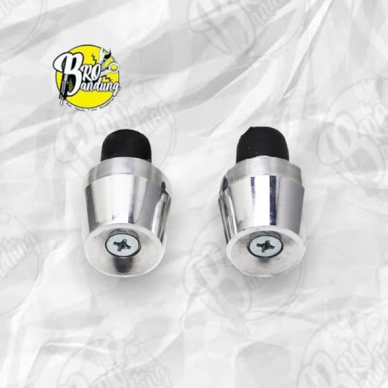 2 Peças De Guiador Cromado-Prata-1 Conjunto PCX Pode Ser Usado Para Todos Os Tipos De Motocicletas-Universal