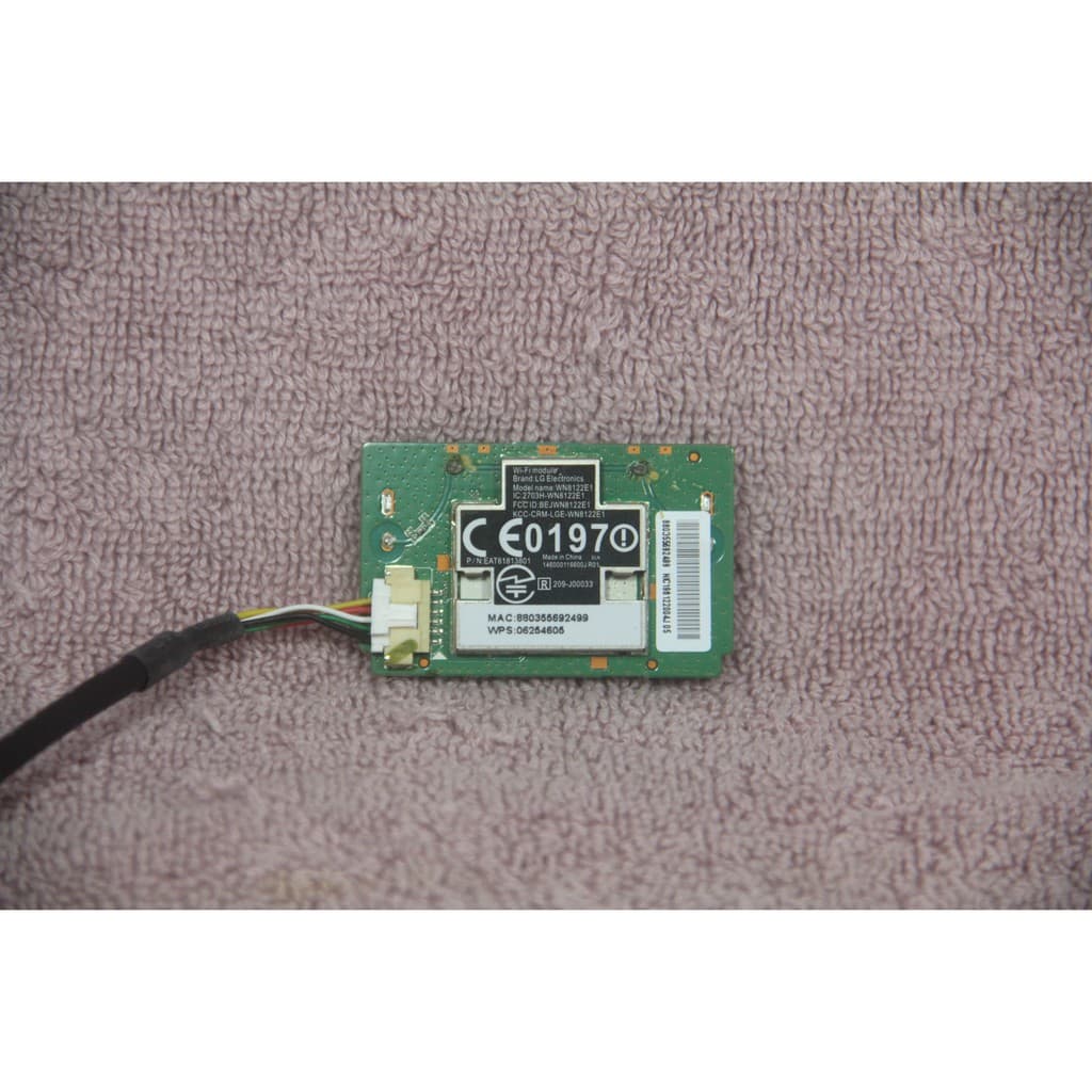 PLACA WIFI LG 39LN5700 Wn8122e1
