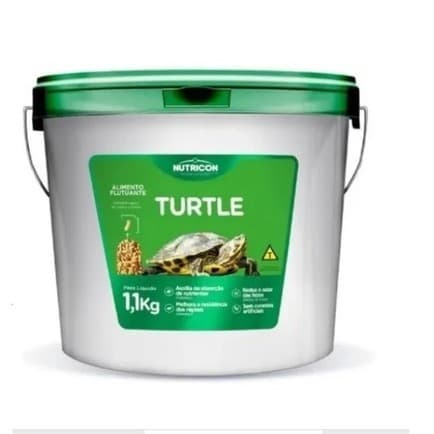 Ração Repteis/tartaruga Aquáticas Turtle 1,1kg - Nutricon