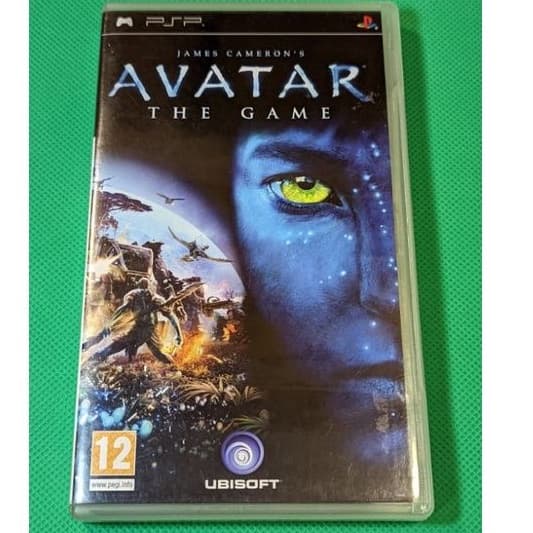 Jogo PSP - Midia Fisica James Cameron's Avatar The Game para PSP - USADO COM CAIXA E MANUAL EM INGLÊS.