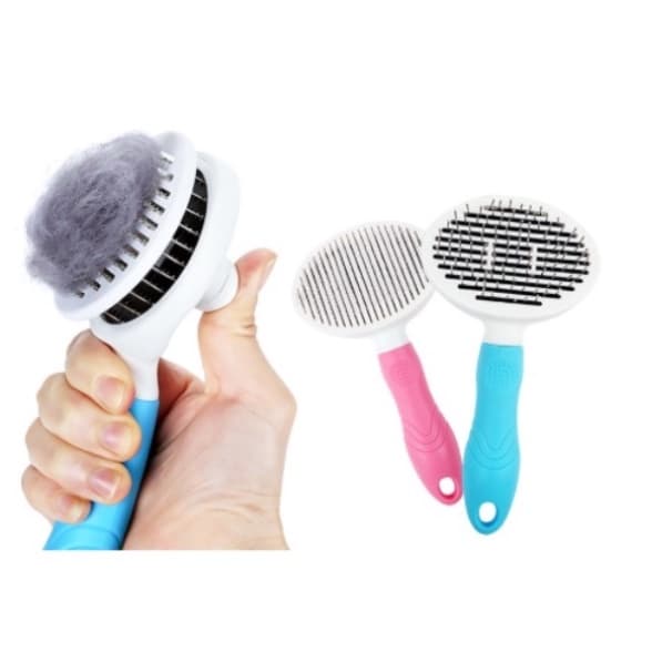 Escova Removedora Tira Pelos Dos Pets Cães E Gatos