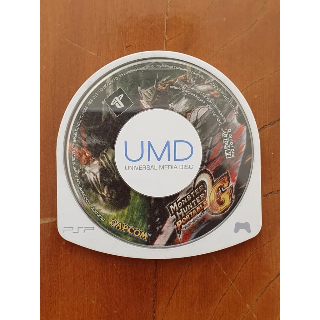 Monster Hunter Portable 2 Nd G Psp Original Japones somente  UMD