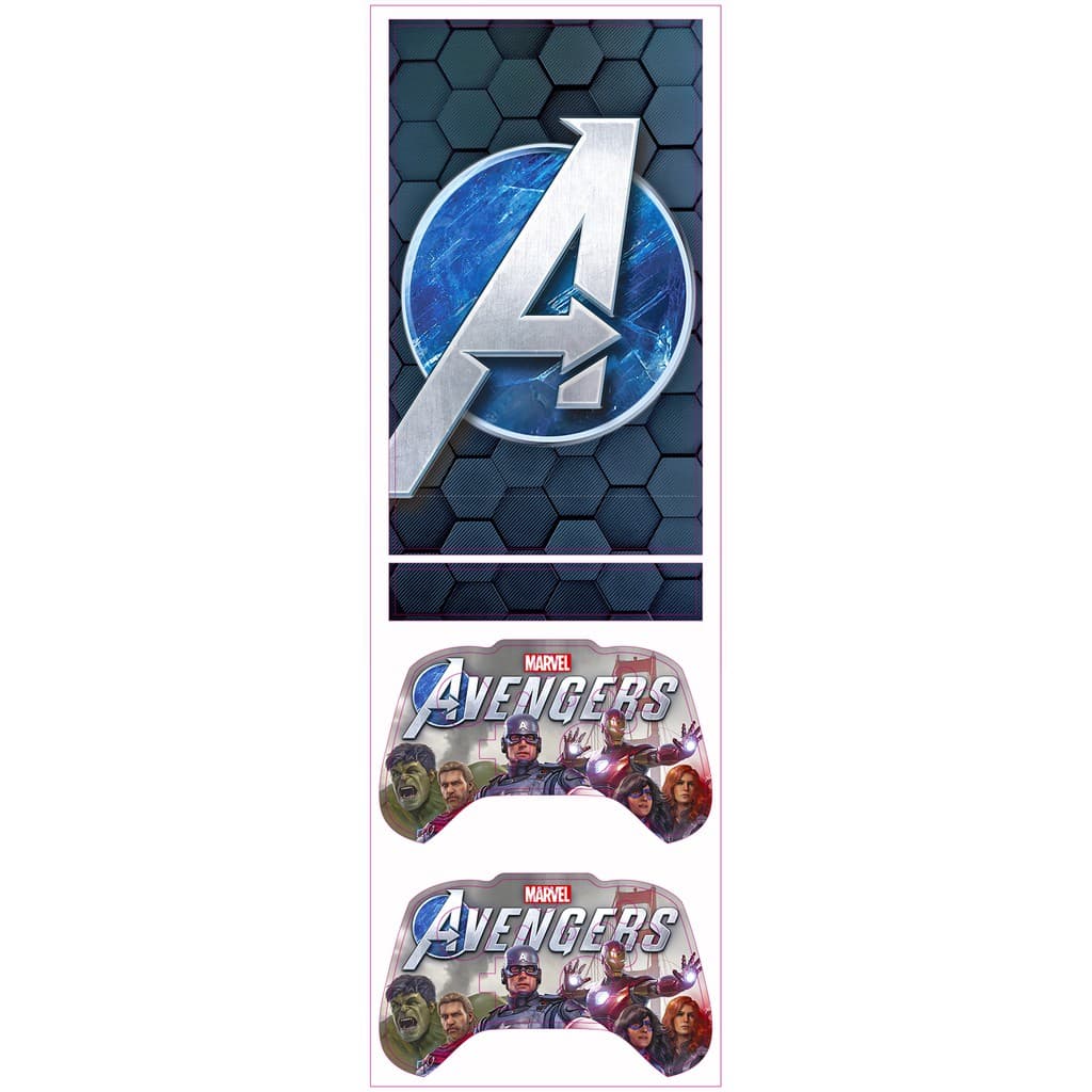 Skin Adesiva Xbox One S - Avengers