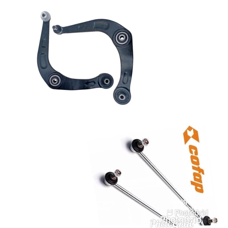 Par bandeja leque balança + bieletas cofap