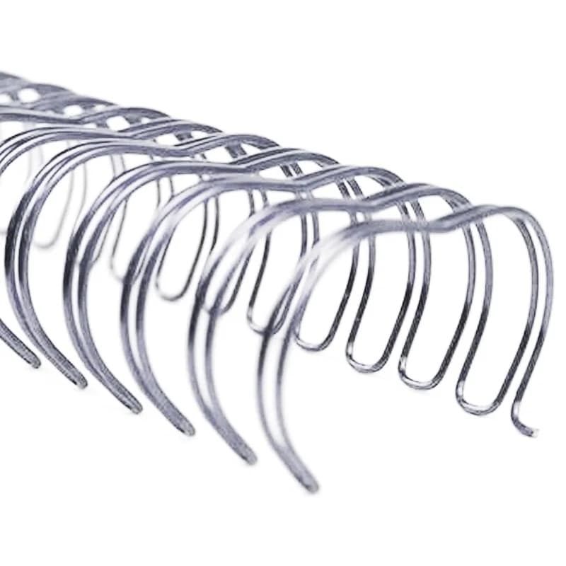 Wire-o Passo 2:1 - 1.1/4 - Prata - 5 Unidades