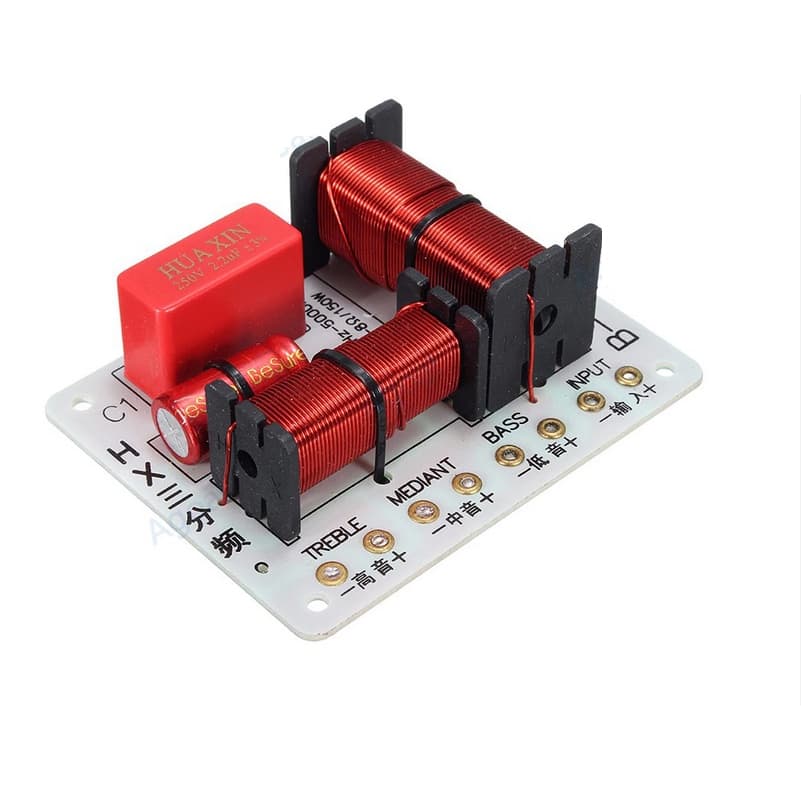 Divisor de frequência de áudio 3 vias filtros cruzados B-301 150w 1000-5000hz multi alto-falante