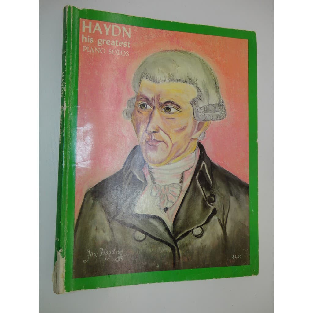 Haydn Seus Melhores Solos P/ Piano  Em Inglês -1972