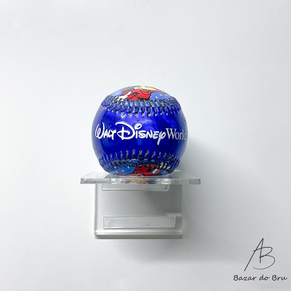 Suporte De Parede Expositor Para Bola De Baseball / Tennis