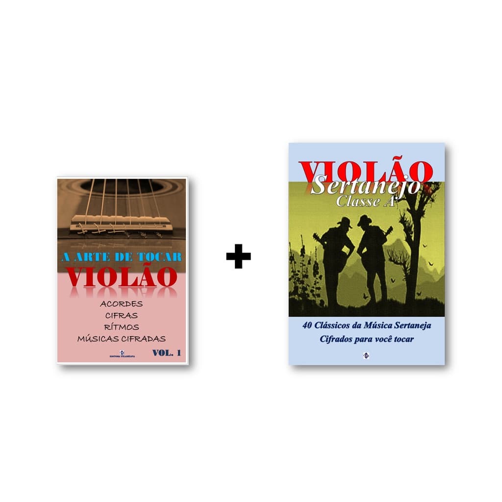 Método de Violão para iniciantes + 40 Músicas Cifradas para Violão - Clássicos Sertanejo