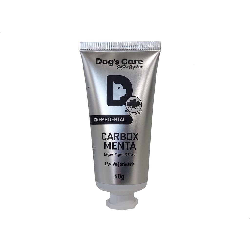 Creme Dental Para Cães Dog's Care Pasta Carbox Menta 60gr