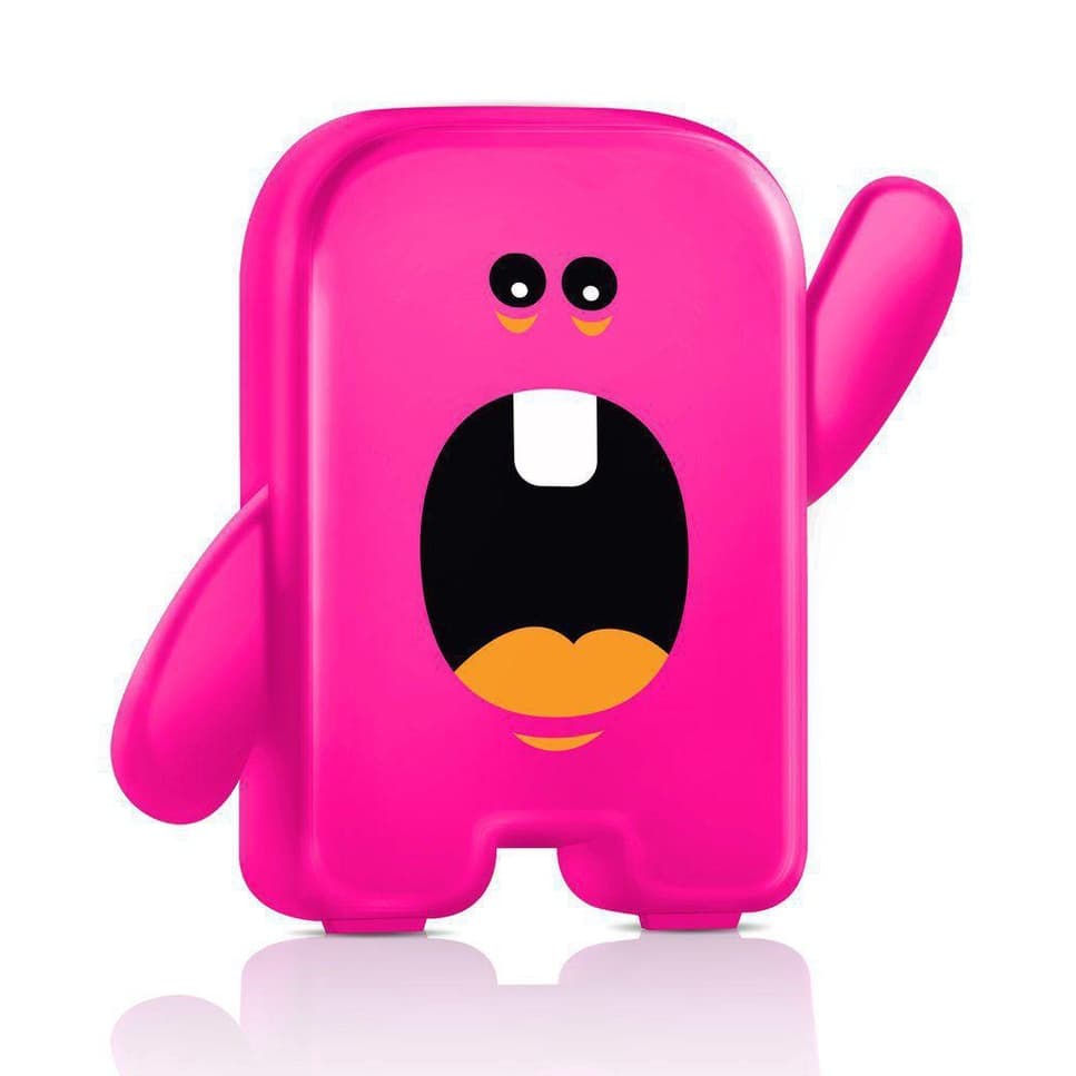 Porta Dentinhos Rosa Angie Novo E Original