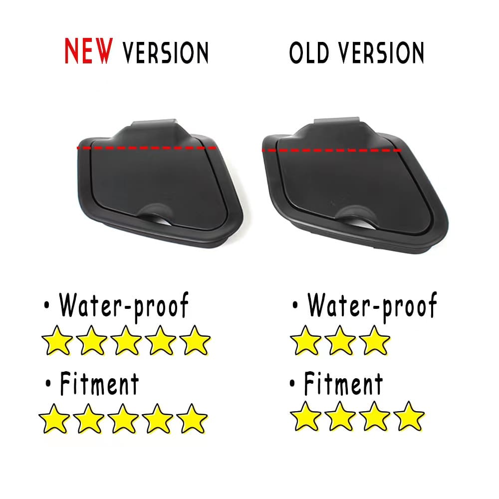 Para Yamaha NMAX v2 2020-2023 Tampa De Bolso Lateral À Prova D'água Compartimento De Porta USB