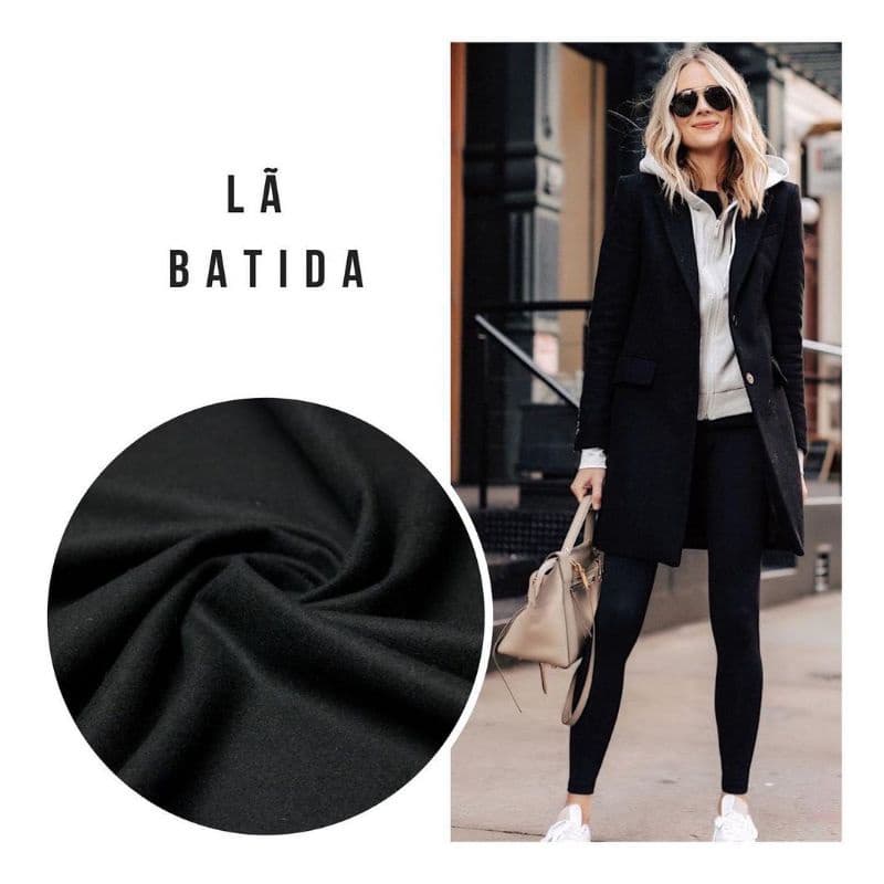 TECIDO LÃ BATIDA PRETA E VÁRIAS CORES 1m x 1,50m MENOR PREÇO