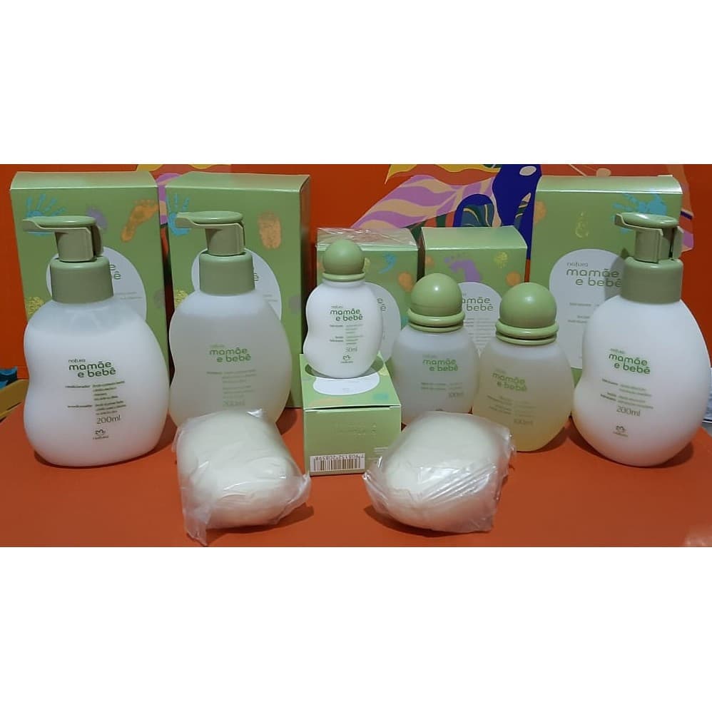 Kit Mamãe Bebê Natura Com 8 Produtos