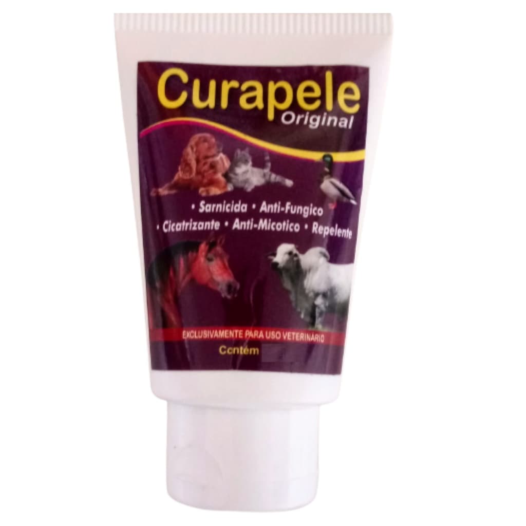Curapele Pomada Para Sarnas Fungos Cicatrizante Micoses e Repelente 45g