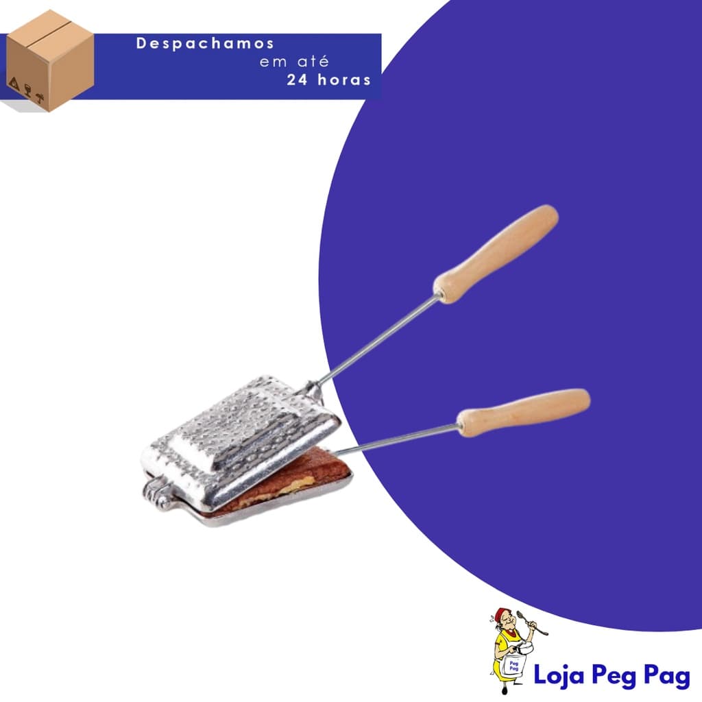 Sanduicheira baurutex, misteira de alumínio, sanduicheira fogão em alumínio ideal para misto quente