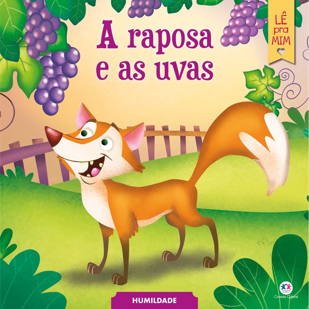 Livro Infantil - A raposa e as uvas Ciranda Cultural