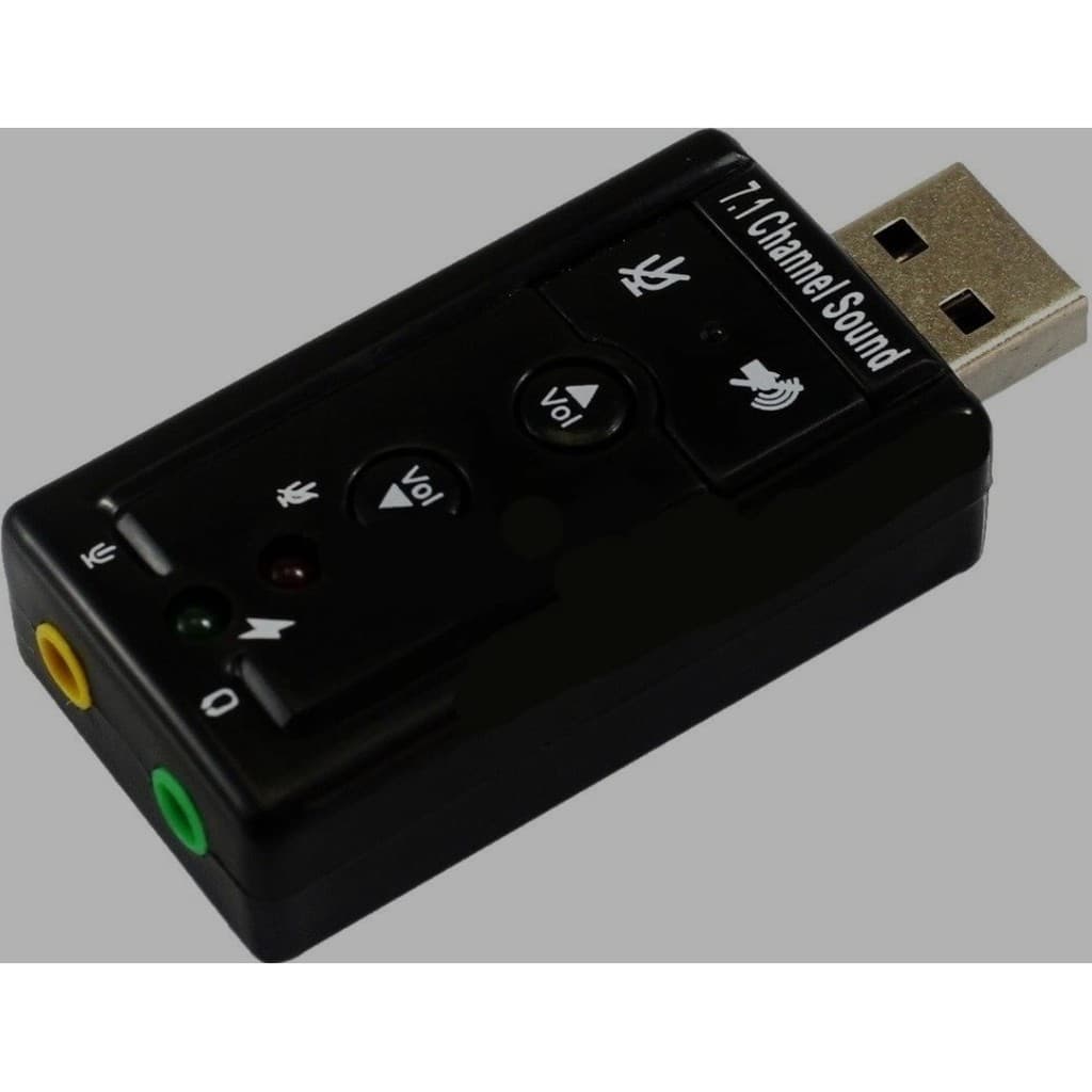 Placa de som USB 7.1 USB