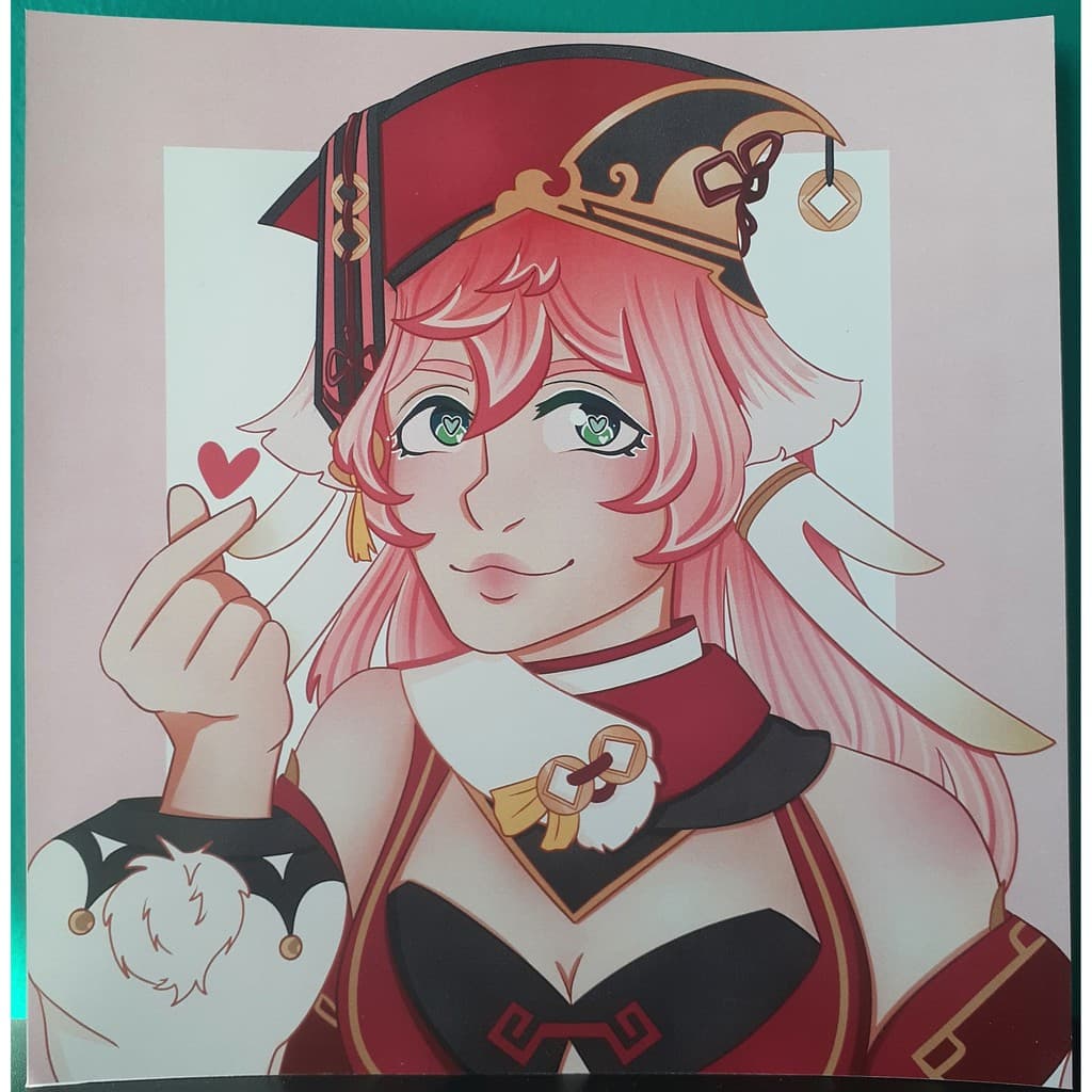 Prints A5/A4 Genshin impact - Yanfei