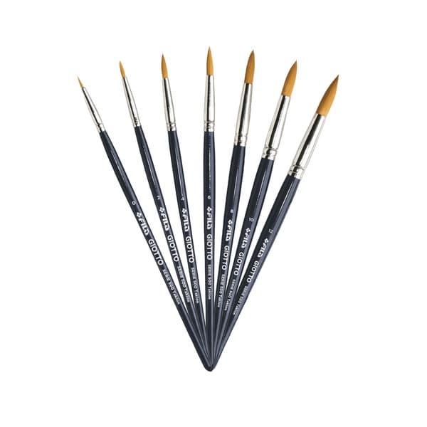 Pincel Redondo Giotto Taklon Serie 500 (Escolha o Seu)