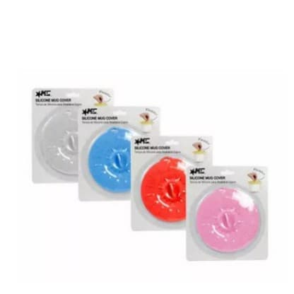 kit c/3 Tampa de Silicone Protetora para Xicaras e Copos Anti-Moscas~H&N BAZAR ~