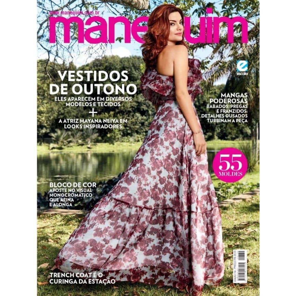 Revista Manequim Vestidos de Outono N° 730