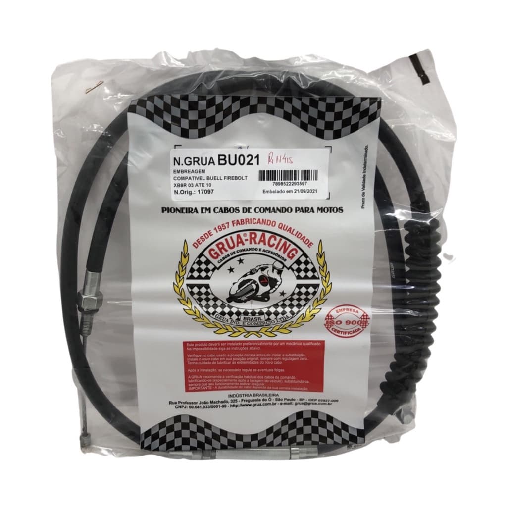 Cabo Embreagem Buell Firebolt Xb9R 2003 Até 2010 Grua