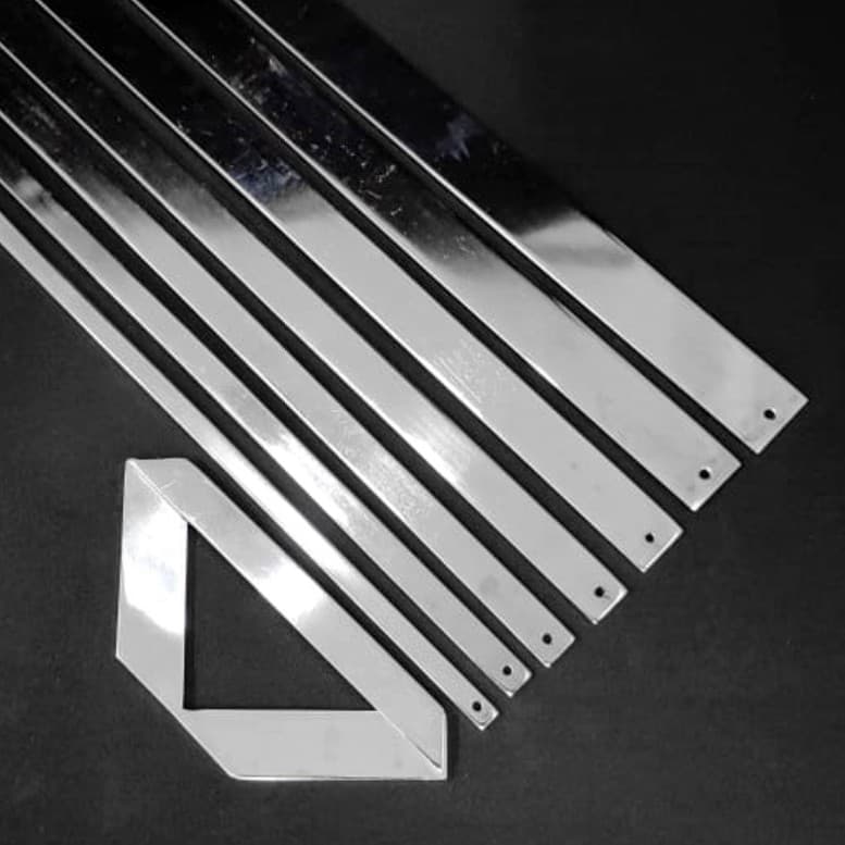 Gabaritos Regua Fio Cabelo Cartonagem Encadernacao Metal Aco