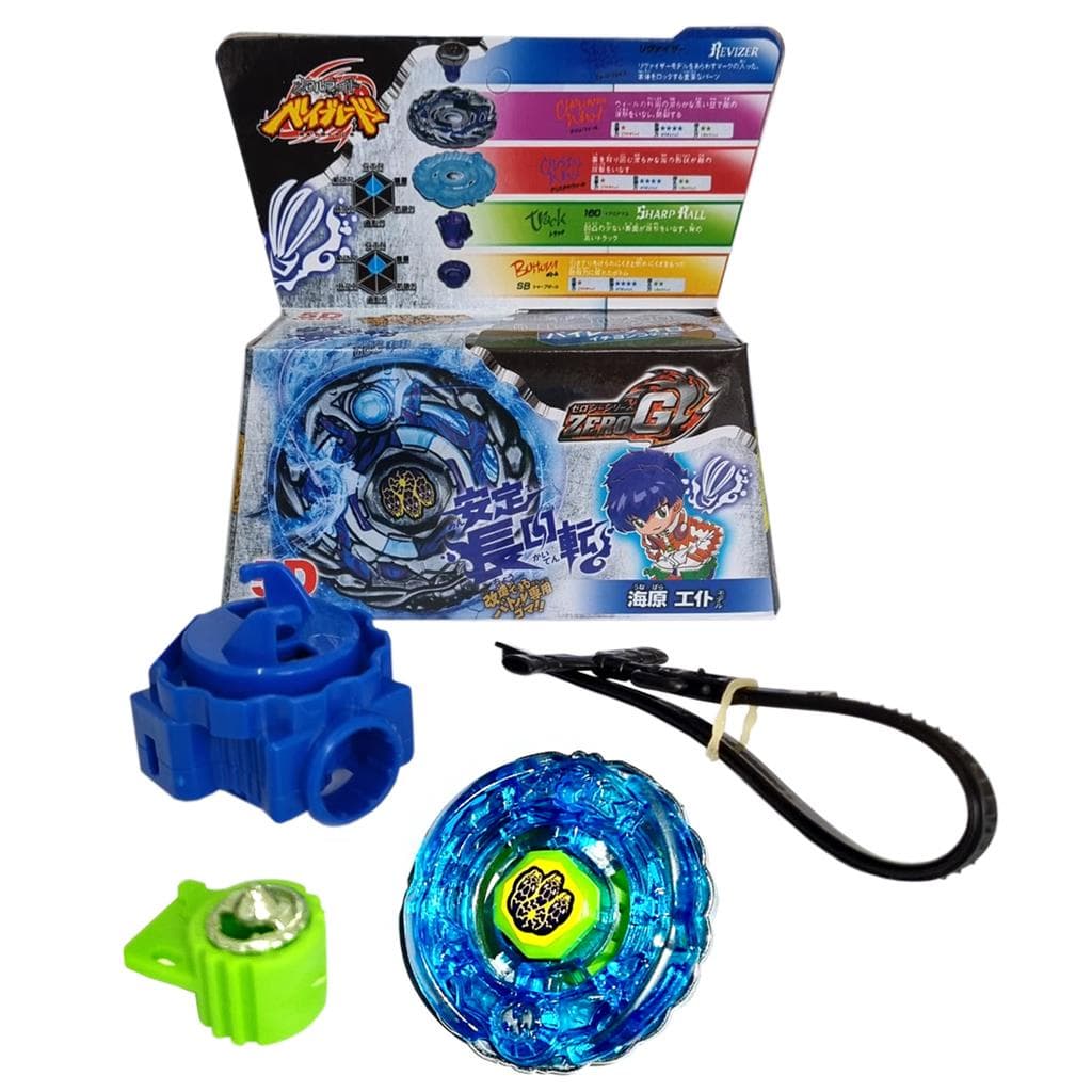 Kit Beyblade Grip + Lancador Varios Modelos Disponiveis