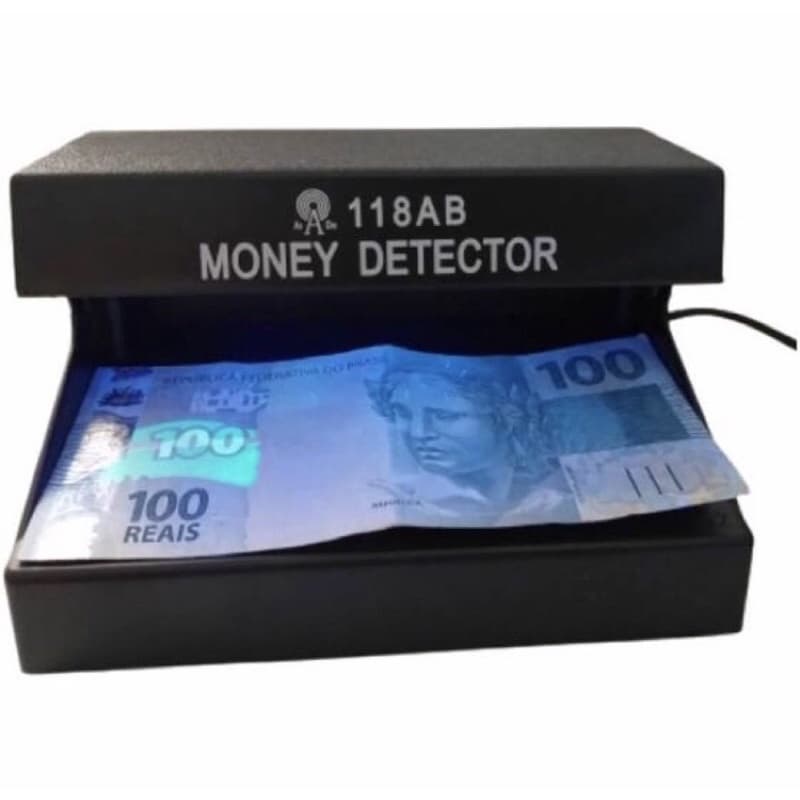 Identificador Detector de Notas falsas Uv Dinheiro Cédulas