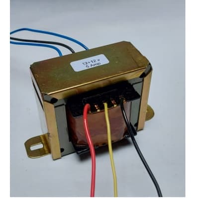 Transformador 12+12v  - 5 Amperes