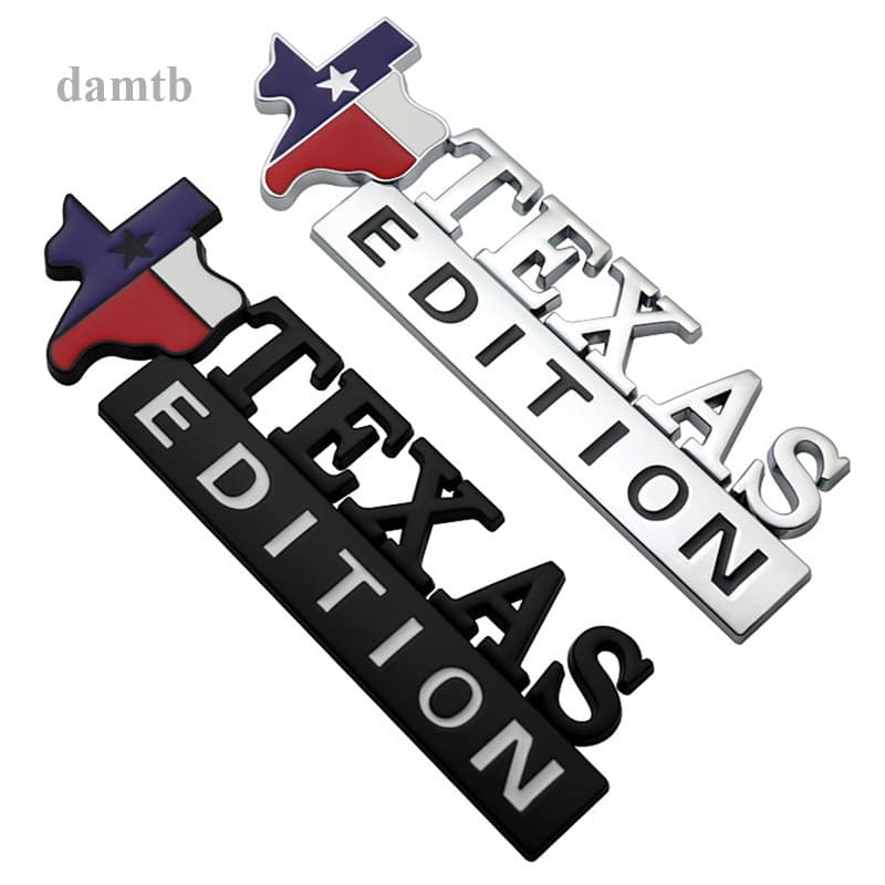 Damtb Etiqueta Do Carro Emblema Abs Adesivo Texas Auto Acessórios