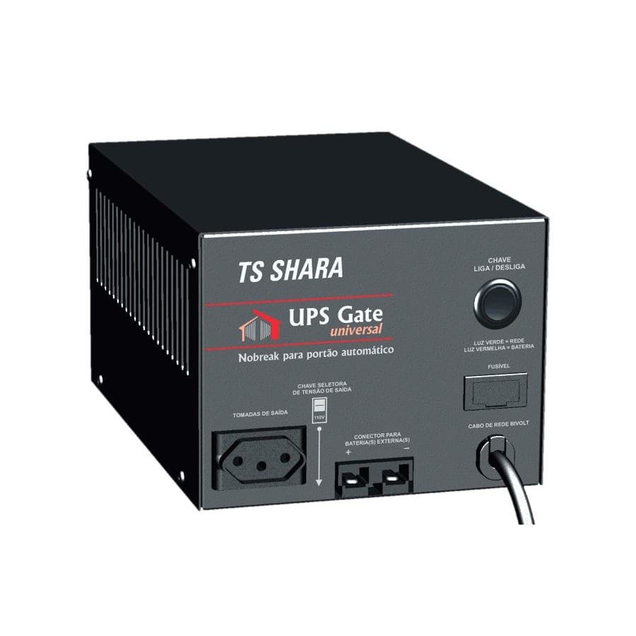 Nobreak Portão Eletronico Ups Gate Bivolt Universal 1200va