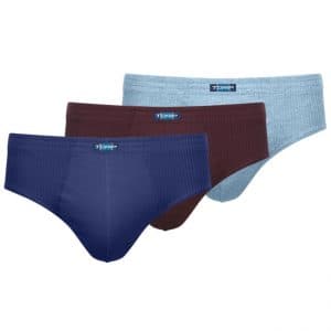 Kit Cuecas Torp Slip Algodão Lateral Canelada - 3 Un - R7006