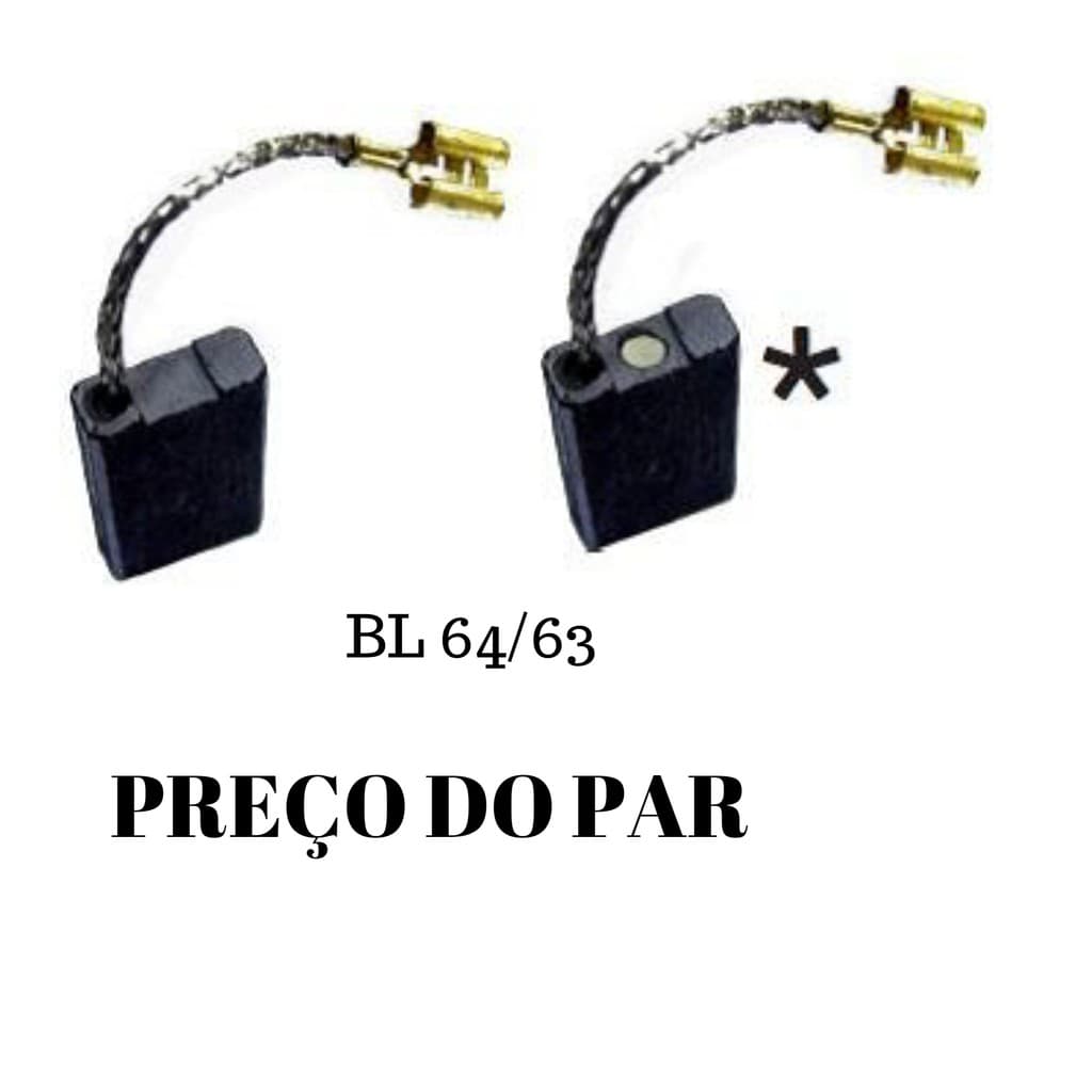 Escova Carvão Martelo Bosch Gbh 11-e 11311/ 11316 - KIT COM 10 PARES